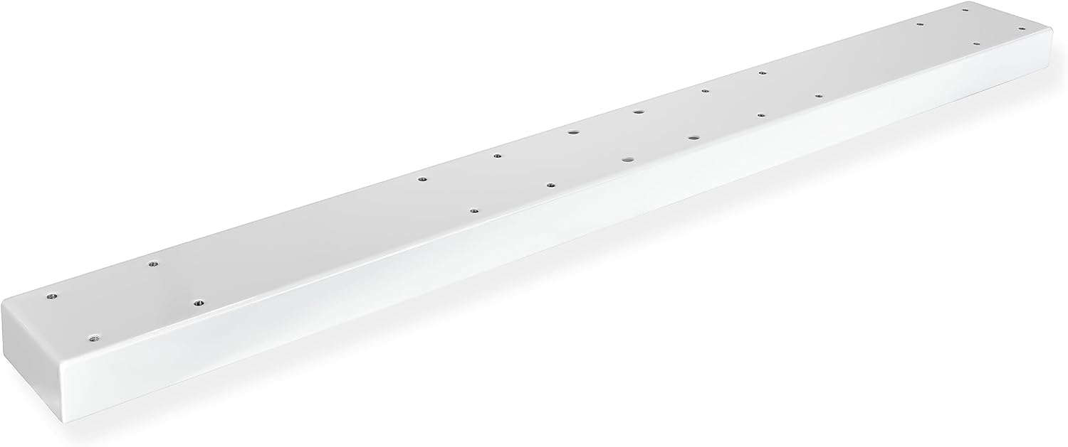 Four Lockable Mailbox XL's with Post White - Installed - Image 5